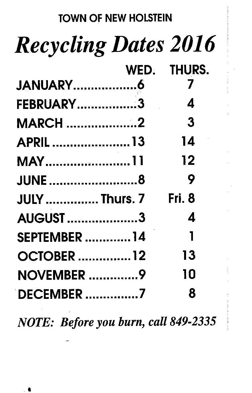 Town of New Holstein